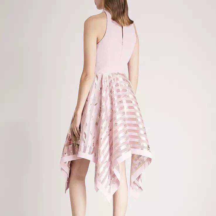 Angelik harmony hotsell burnout stripe dress