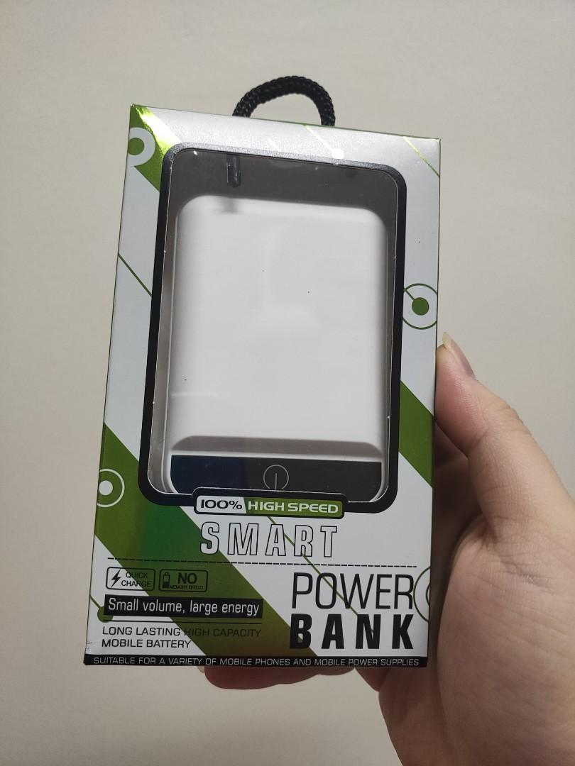 Obediencia Espesar Abreviatura SMART POWER BANK (high speed) 10000mah, Mobile Phones & Gadgets, Mobile &  Gadget Accessories, Batteries & Power Banks on Carousell