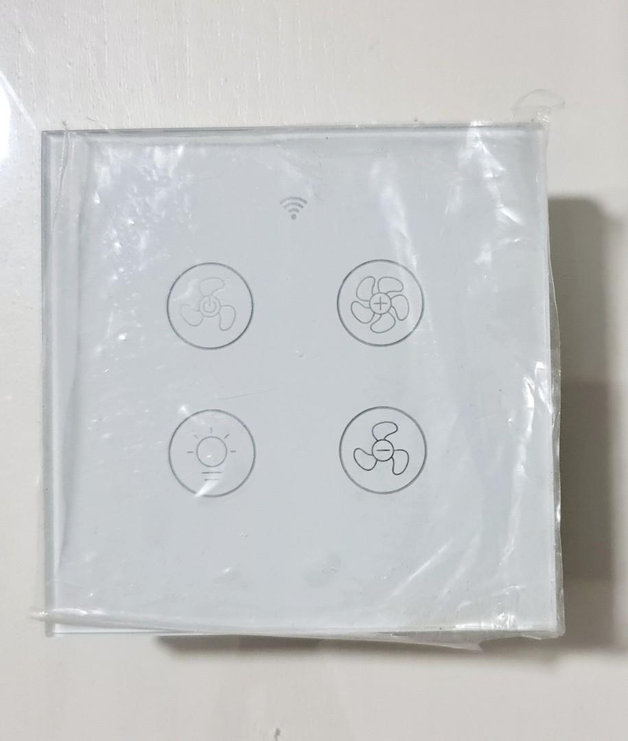 Smart WIFI RF light fan wall switch, Furniture & Home Living, Lighting & Fans, Lighting on Carousell