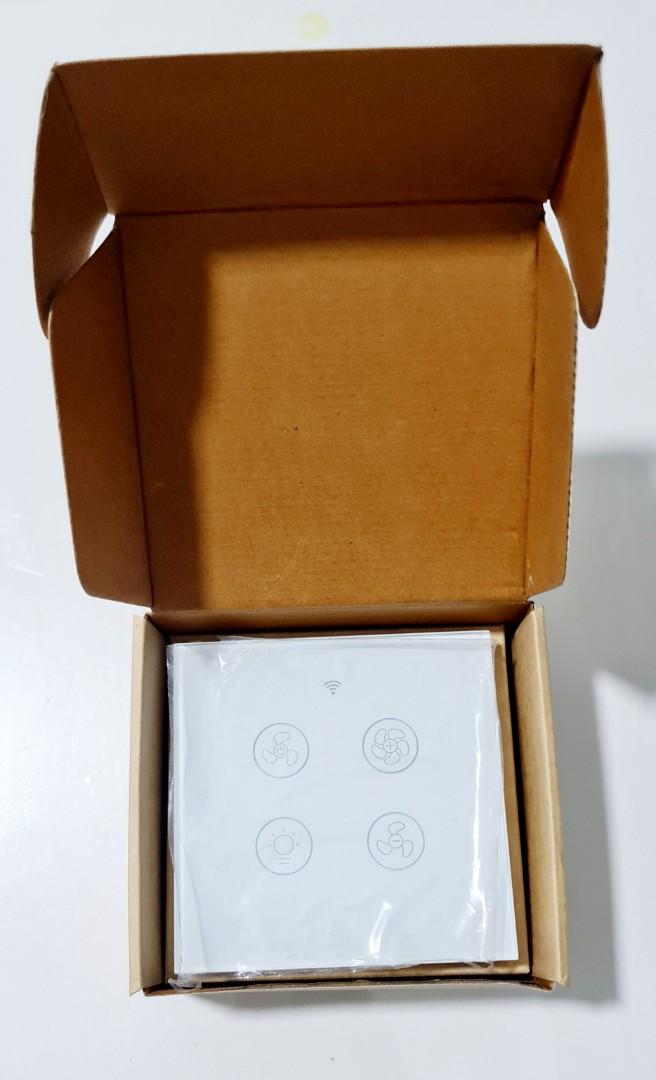 Smart WIFI RF light fan wall switch, Furniture & Home Living, Lighting & Fans, Lighting on Carousell