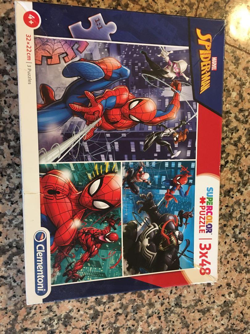 Spiderman puzzle, Hobbies & Toys, Toys & Games on Carousell