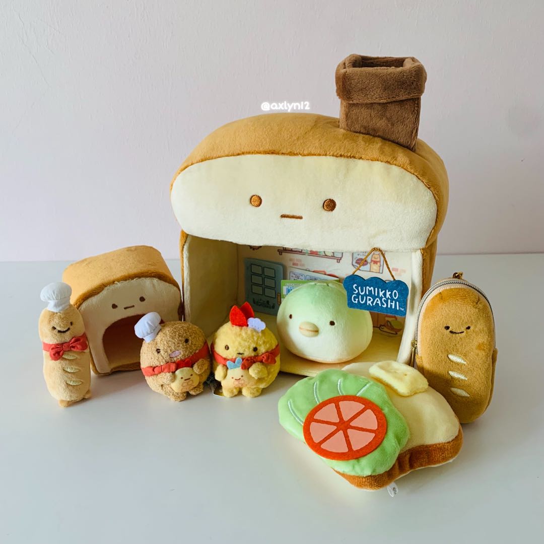 sumikko gurashi authentic bread theme bakery tenori ebi tonkatsu