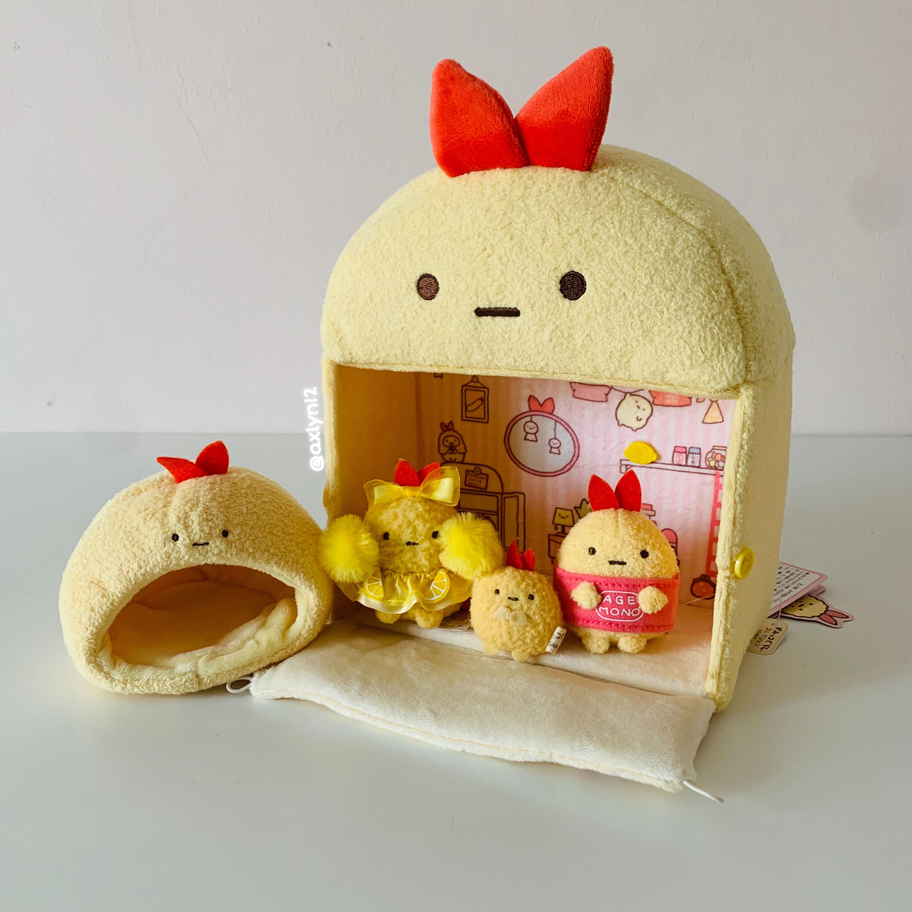 sumikko gurashi authentic ebi theme ebi aggeko ebi house bnwt