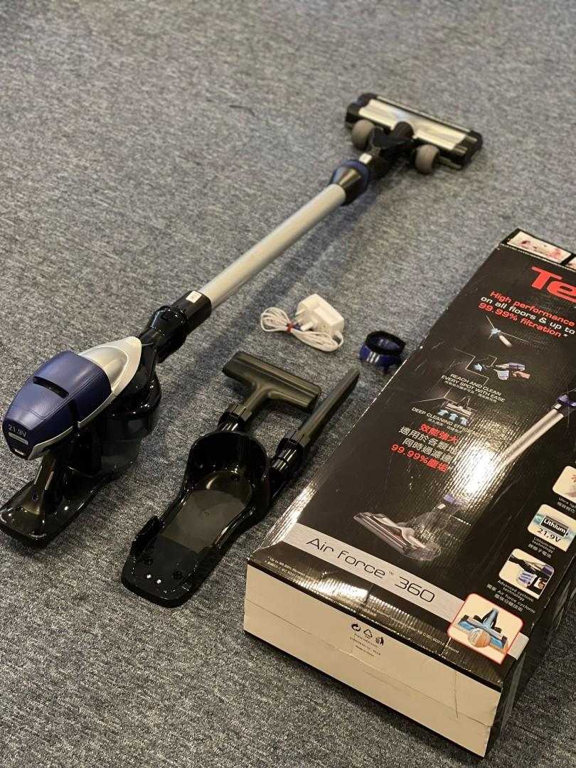 TEFAL TY9051 AIR FORCE 360 HANDSTICK 21.9V TV Home Appliances Vacuum Cleaner Housekeeping on Carousell
