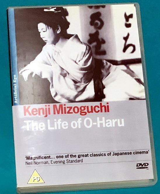絕版日本電影 西鶴一代女 The Life Of Oharu 英國artificial Eye版dvd 溝口健二導演 三船敏郎 田中娟代主演 1952年上映 保存良好 十分新淨 興趣及遊戲 音樂樂器