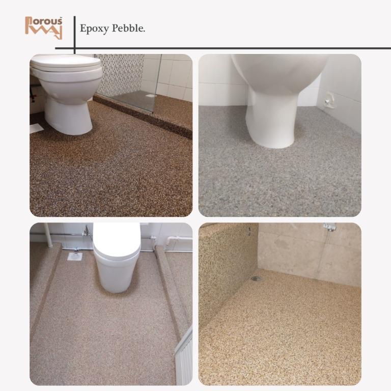 HDB Toilet reno Toilet floor overlay Designed for Elderly, Home