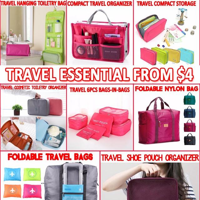 Discount on sale travel accessories