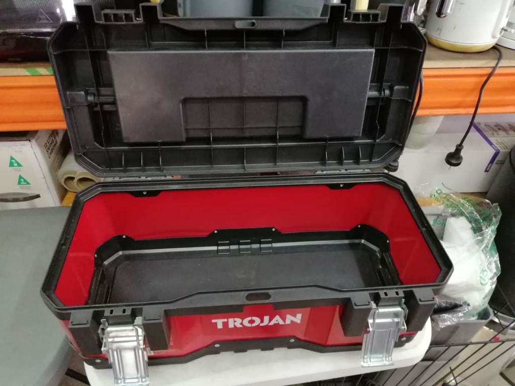 Trojan Tool Box 585mm, Commercial & Industrial, Construction Tools & Equipment on Carousell