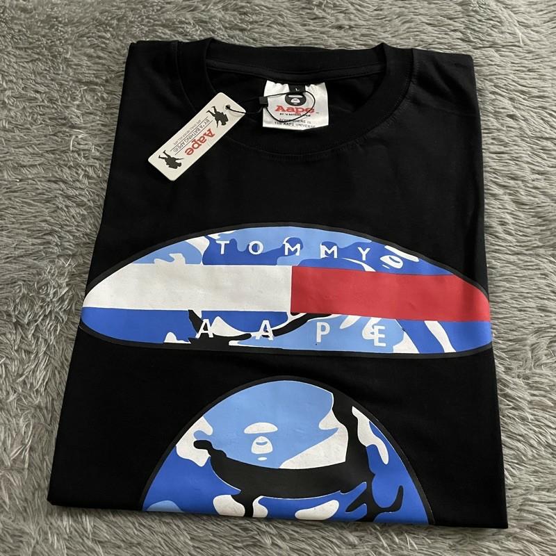 TSHIRT BAPE AAPE BATHING APE X TOMMY 
