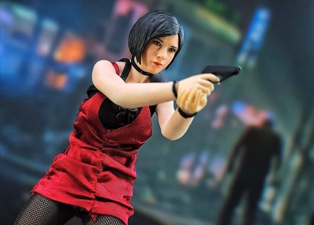 MTTOYS Resident Evil Ada Wong 1/12 Scale Head & Accessories No Body With  head