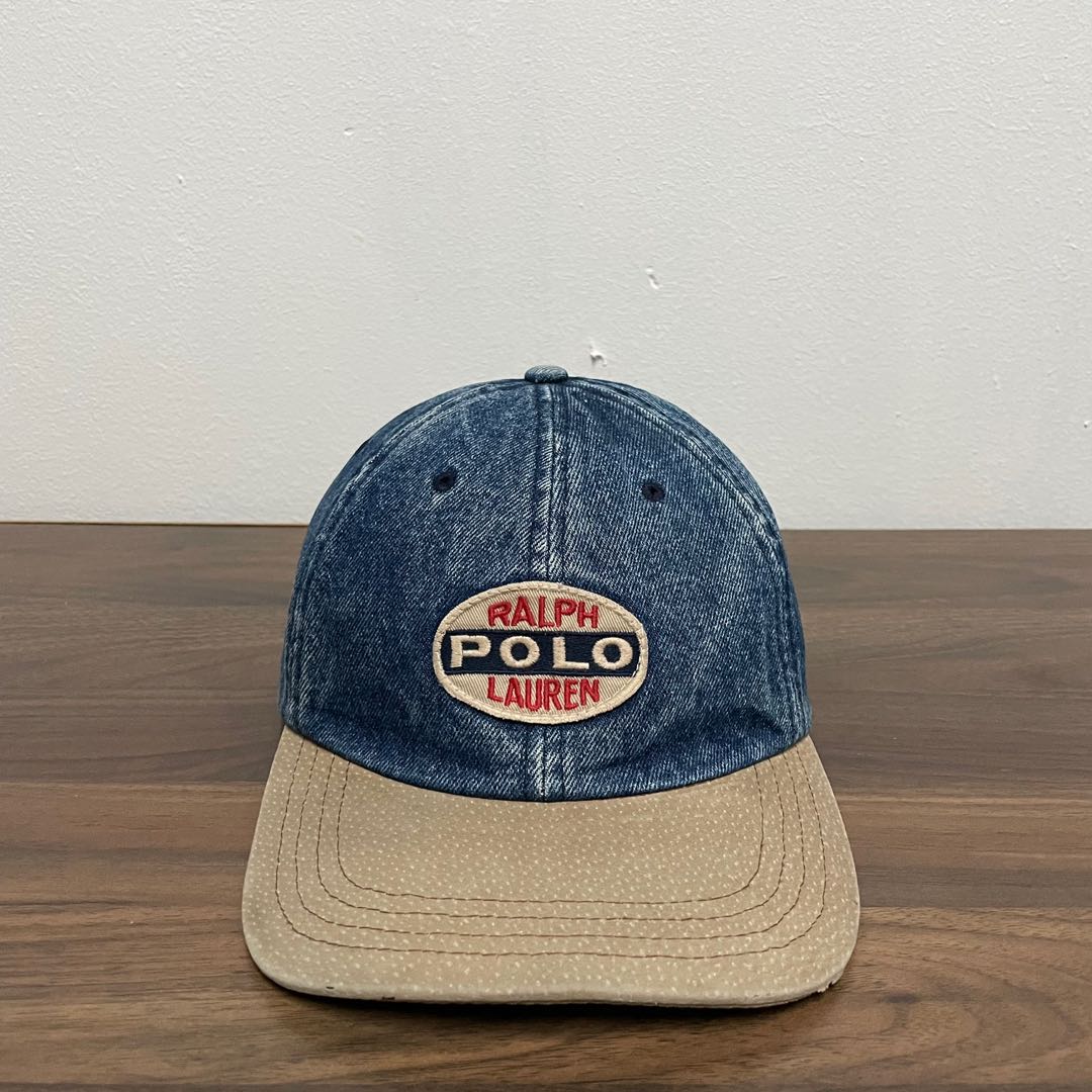 Vintage Ralph Lauren Polo Sport Denim Cap Men s Fashion Watches