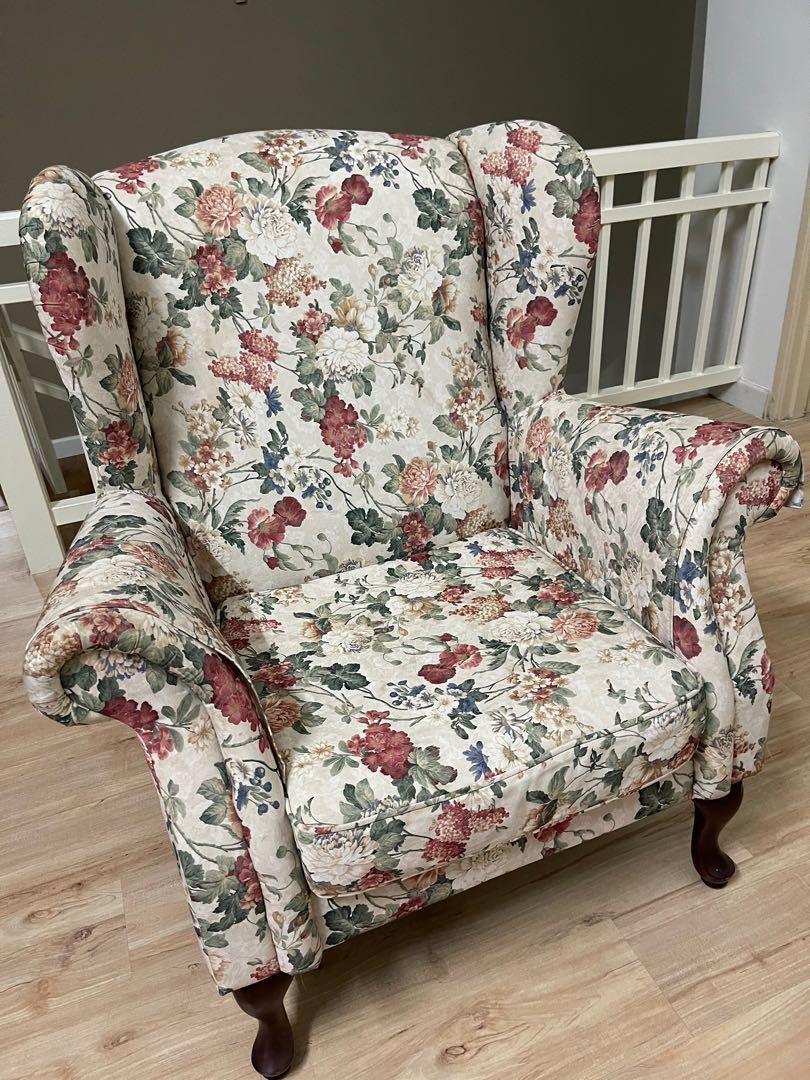 Wing Chair Fella Design, Furniture & Home Living, Furniture, Chairs