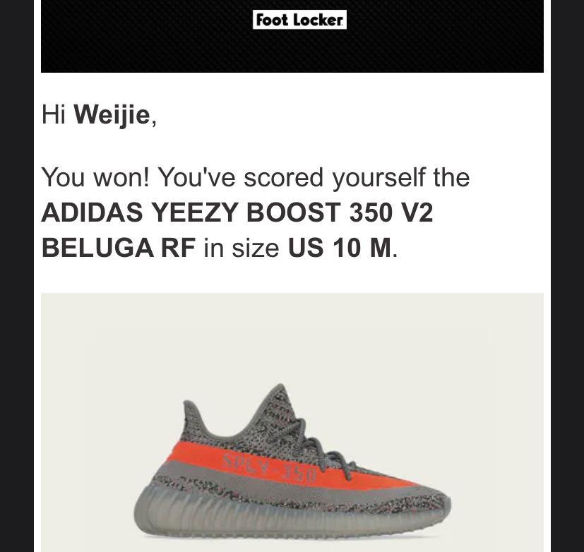 Yeezy 350 V2 Beluga RF Men s Fashion Footwear Sneakers on Carousell