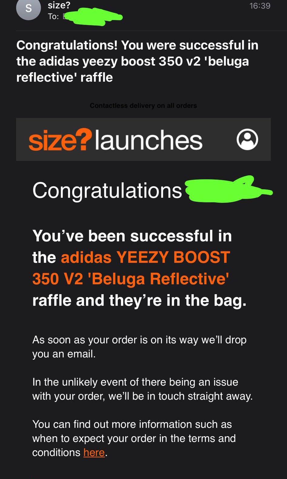 Yeezy 350 cheap reflective raffle