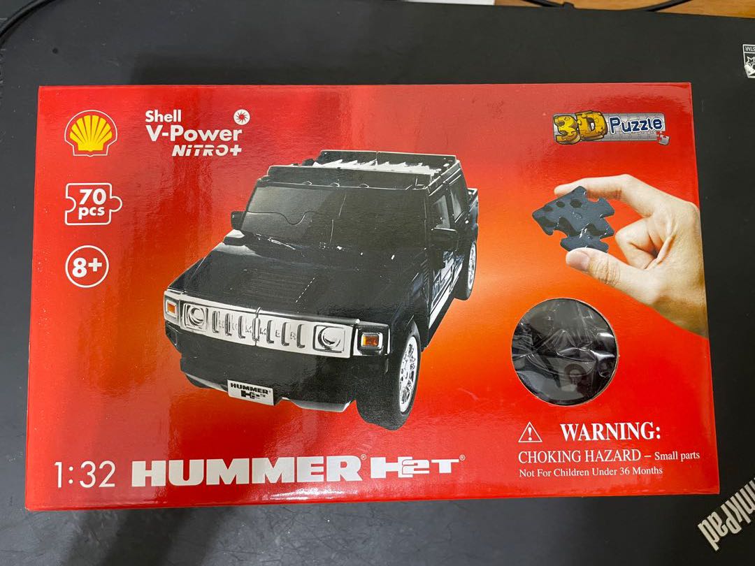 1:32 Hummer H2T puzzle car, Hobbies & Toys, Toys & Games on Carousell