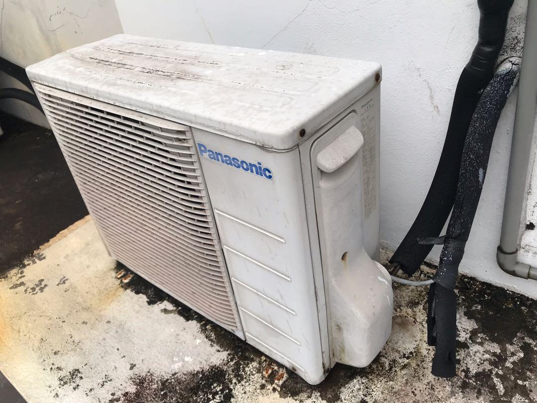 1 hp Panasonic Aircond with patrol sensor, TV & Home Appliances