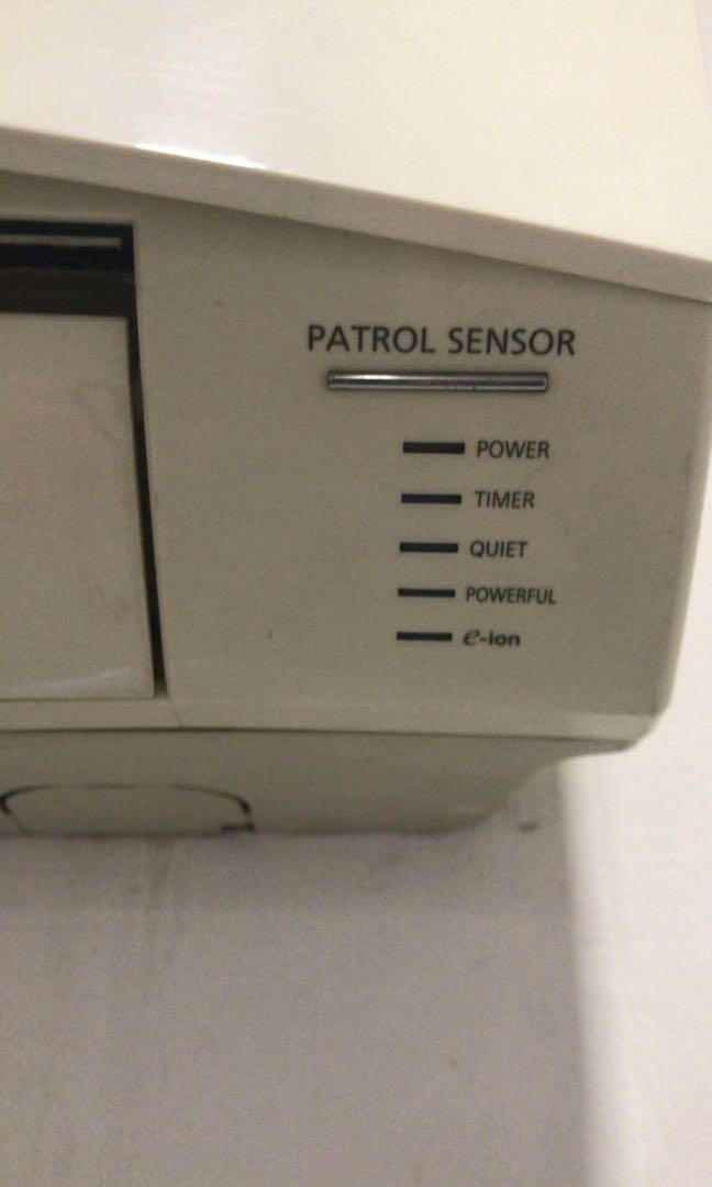 1 hp Panasonic Aircond with patrol sensor, TV & Home Appliances