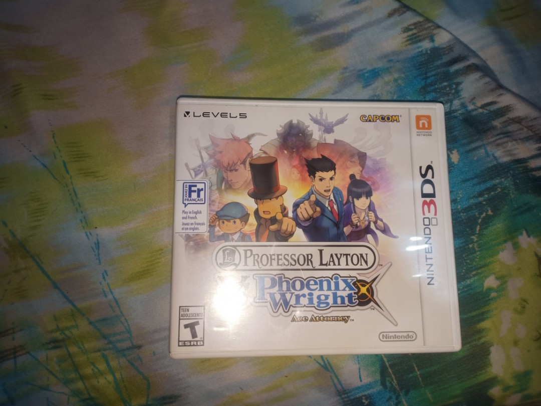 [RARE 3DS GAME] Professor Layton vs. Phoenix Wright Ace Attorney, Video