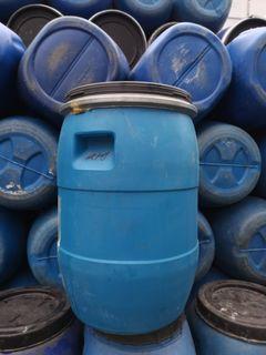 60 liters open top plastic drum