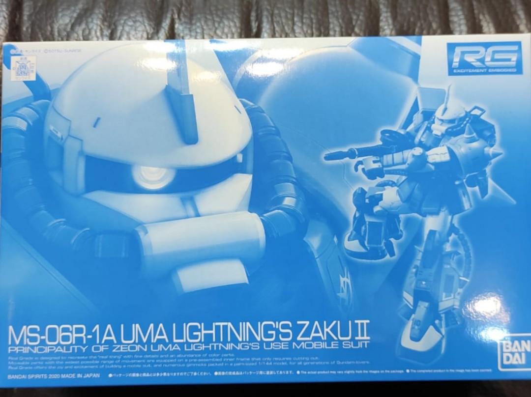 高達 魂限 RG 渣古 UMA ZAKU II MS-06R-1A UMA Lighting's 悠瑪 1/144 GundamPremium ...