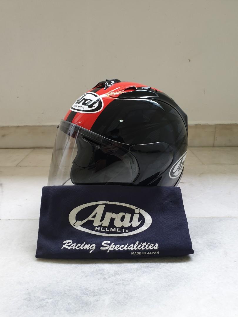 ARAI SZ RAM4 Blast Red Helmet Made in Japan Motorcycles