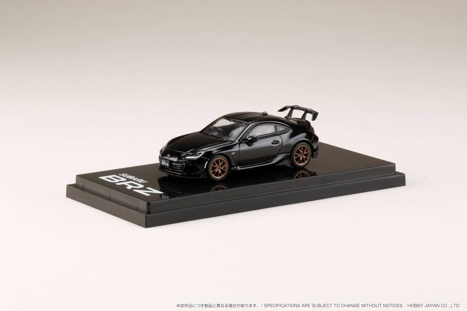 預訂Hobby Japan 1/64 SUBARU BRZ (ZD) S STI Performance 黑色, 興趣