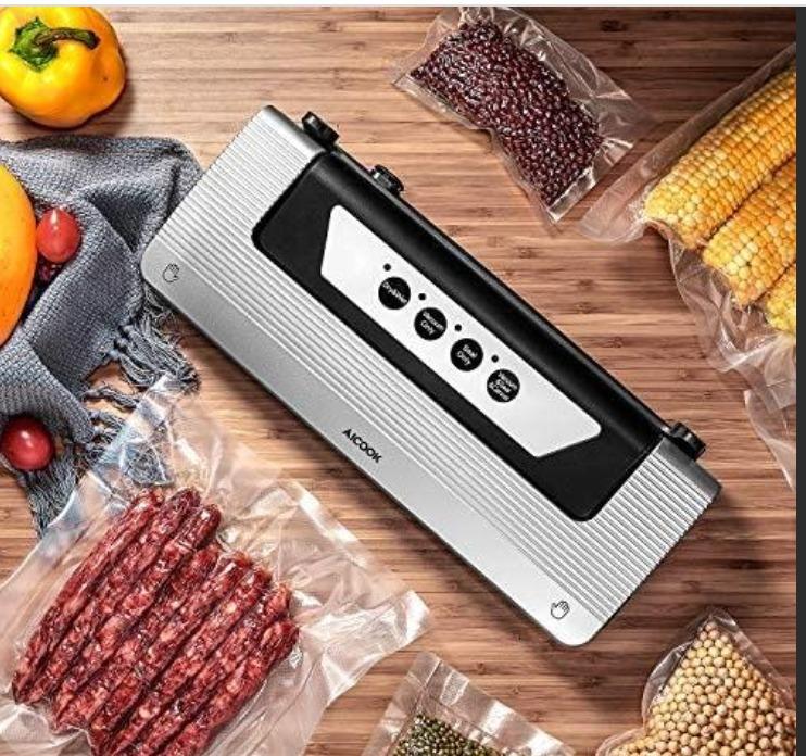 Aicook Vacuum Sealer, 4in1 Vacuum Sealer with Cutter Max 30 CM
