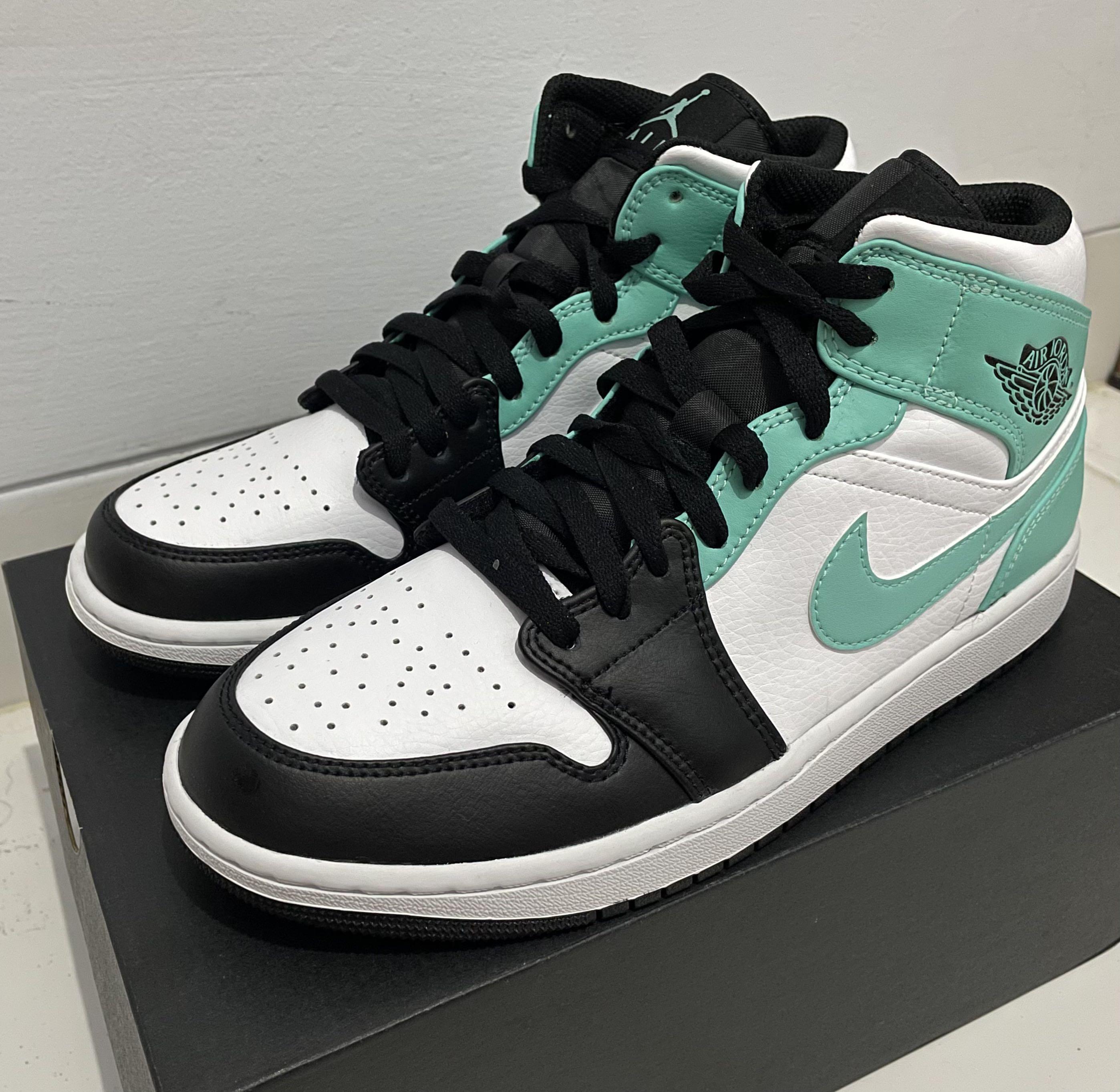 Air Jordan 1 Mid Igloo Island Green 554724-132 - Fastsole