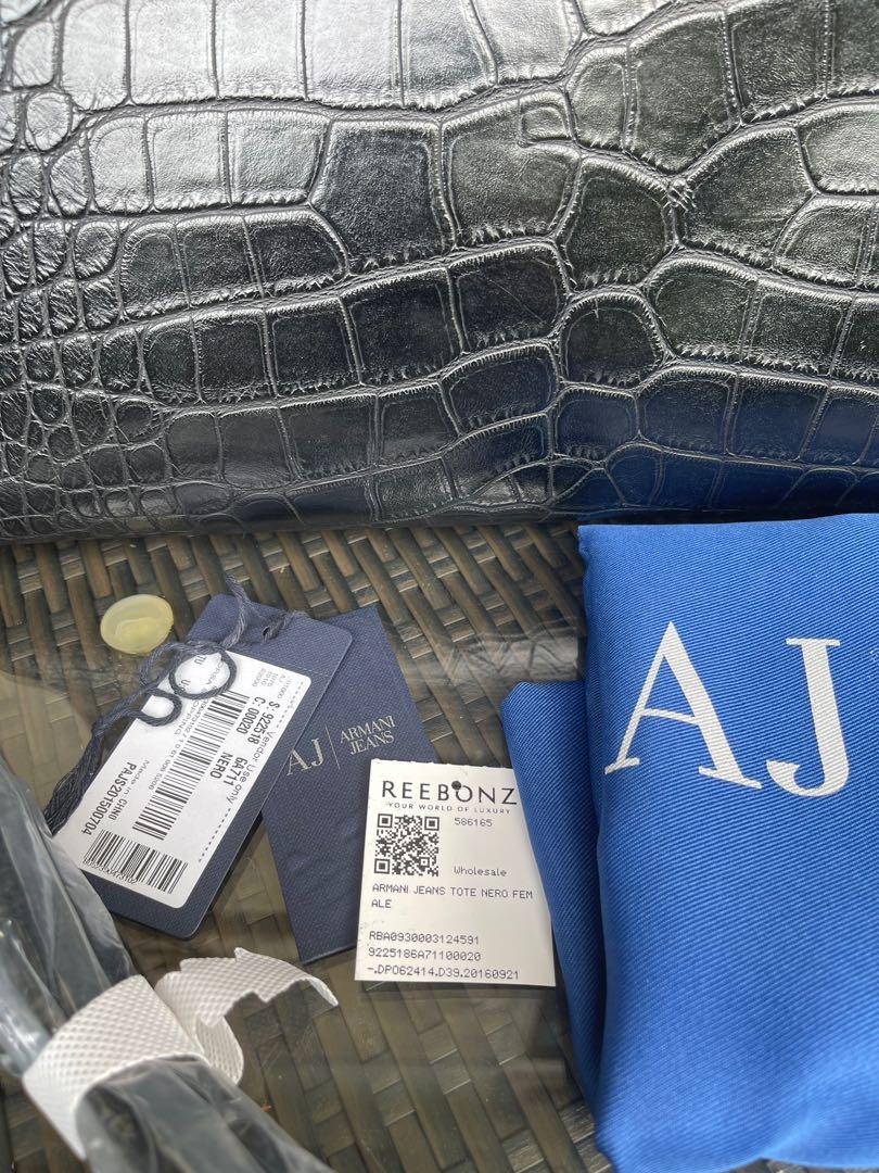 armanis jeans tote bag, Barang Mewah 