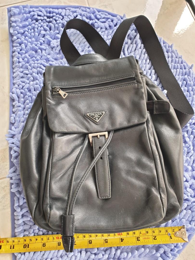 Authentic Prada Backpack in Soft Leather Luxury Bags Wallets on Carousell