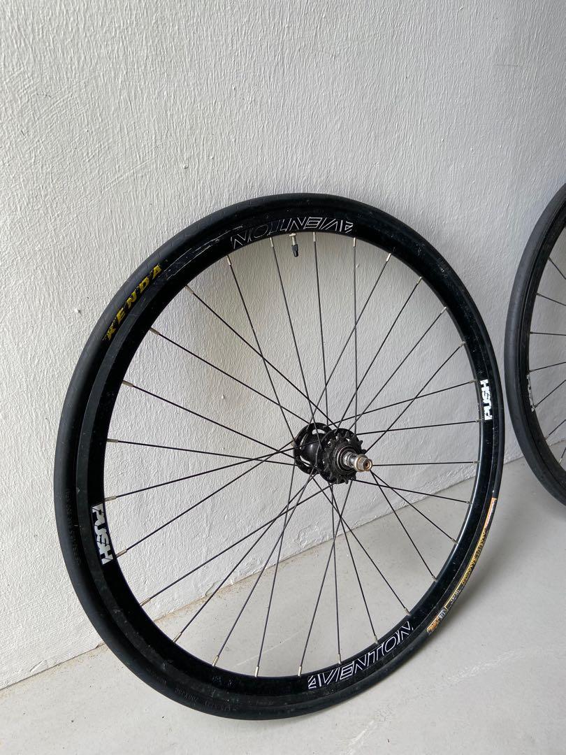 aventon push wheelset