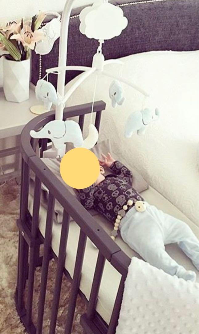 Babybay bedside on sale sleeper used