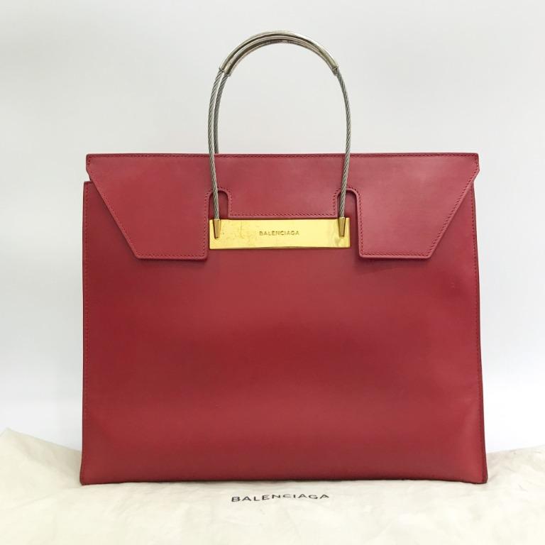 Balenciaga cable shop flap shopper