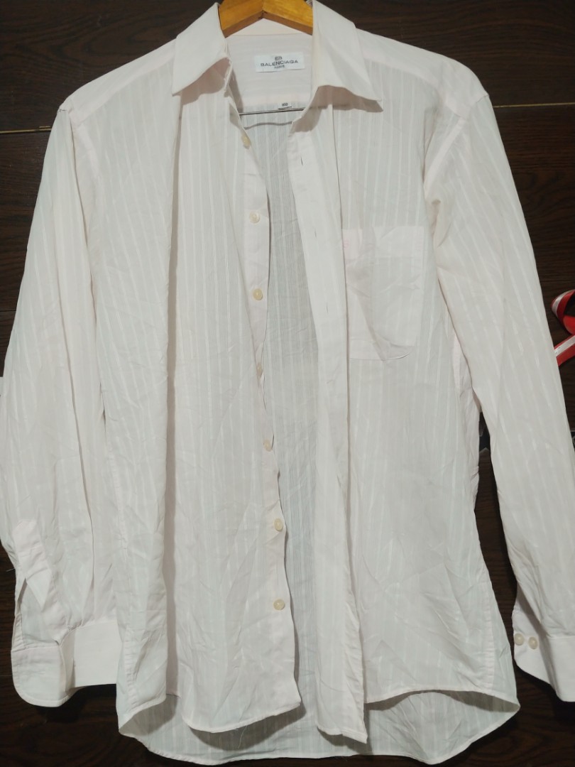BALENCIAGA men shirt branded, Fesyen 