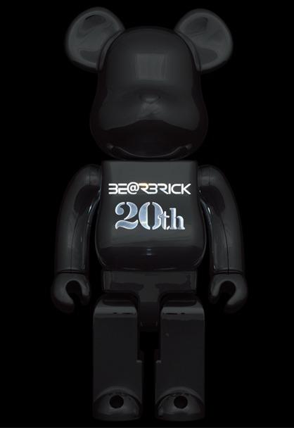 Bearbrick 20th Anniversary Deep Chrome 400%, Hobbies & Toys, Toys 