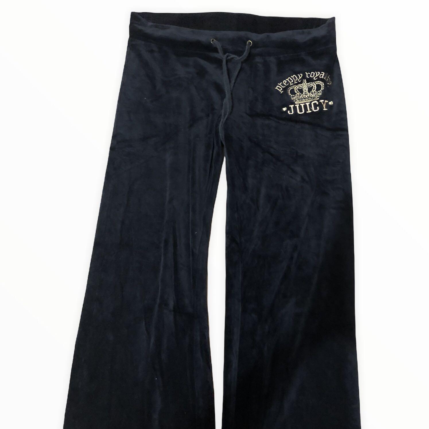 black juicy couture velour pants, Women 