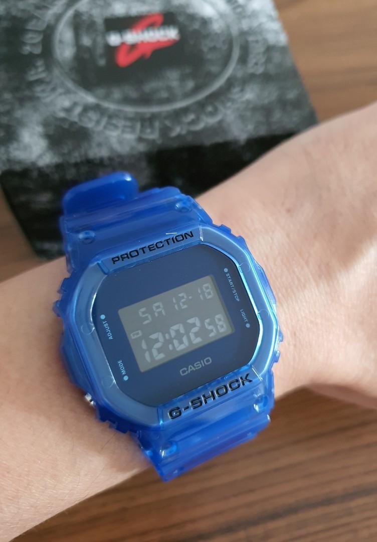 G shock jelly new arrivals blue