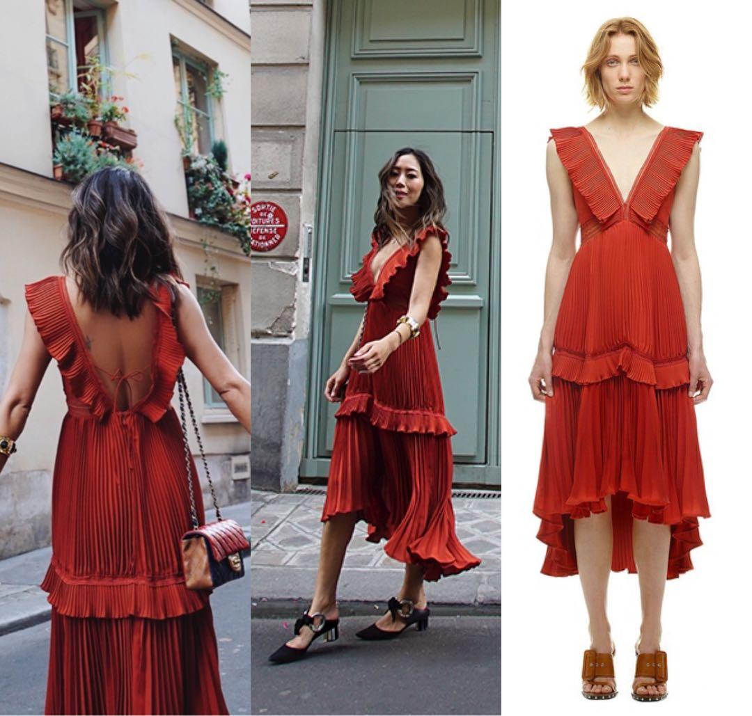 Self portrait calla dress on sale