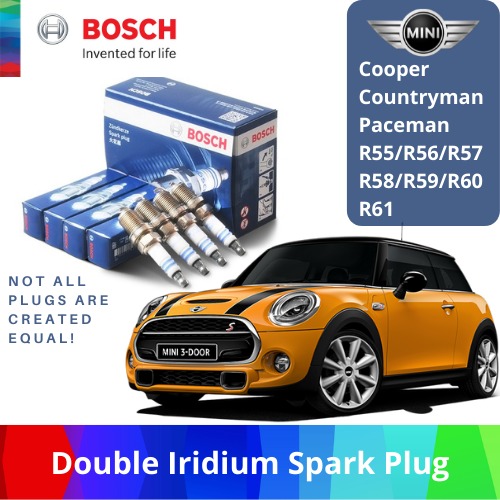 Bosch Spark Plugs For Mini Cooper Countryman Paceman R55/R56/R57/R58/R60/R61, Car Accessories
