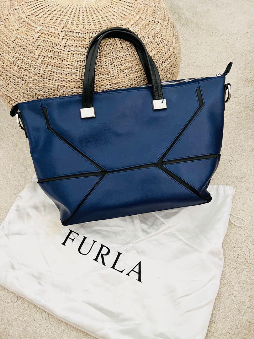 Furla online foldable shopper