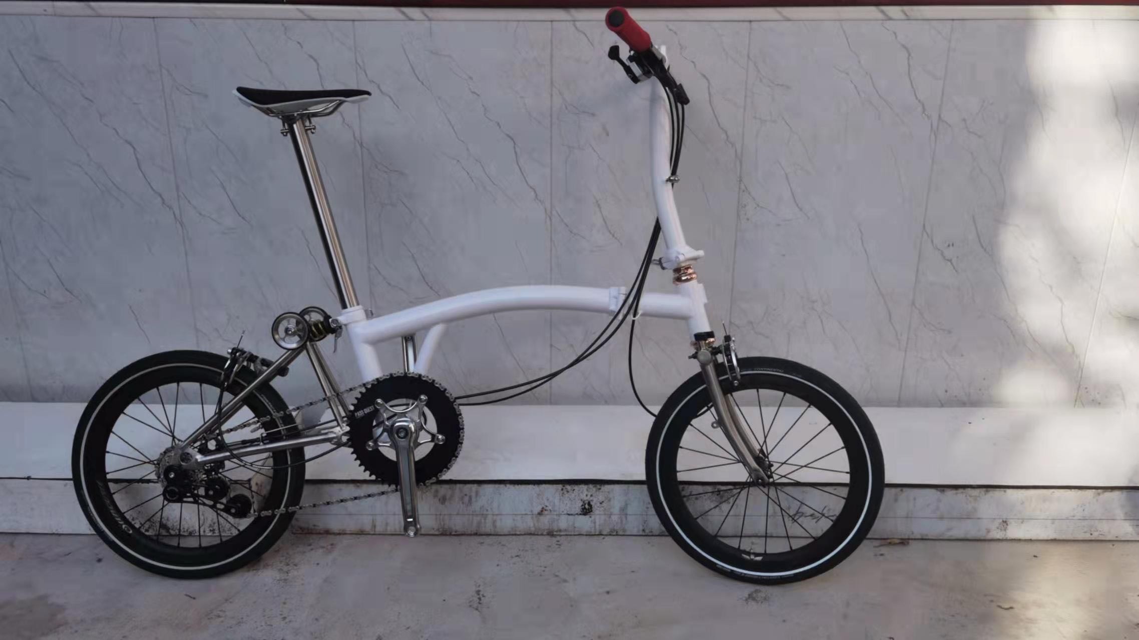Frame brompton titanium best sale