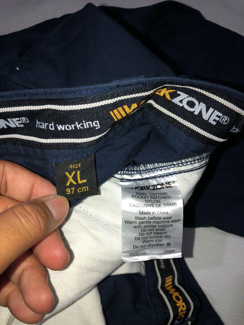 Cargo pants workzone, Men's Fashion, Bottoms, Trousers on Carousell