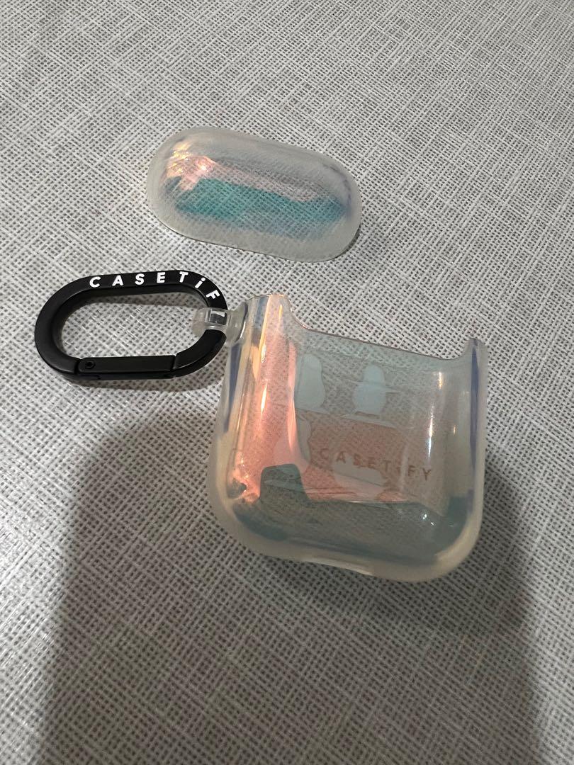 Casetify TPU Airpod Avocado Yoga Case Iridescent Mobile Phones