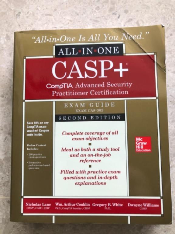 CASP+ Exam guide, 2nd edition, Hobbies & Toys, Books & Magazines ...
