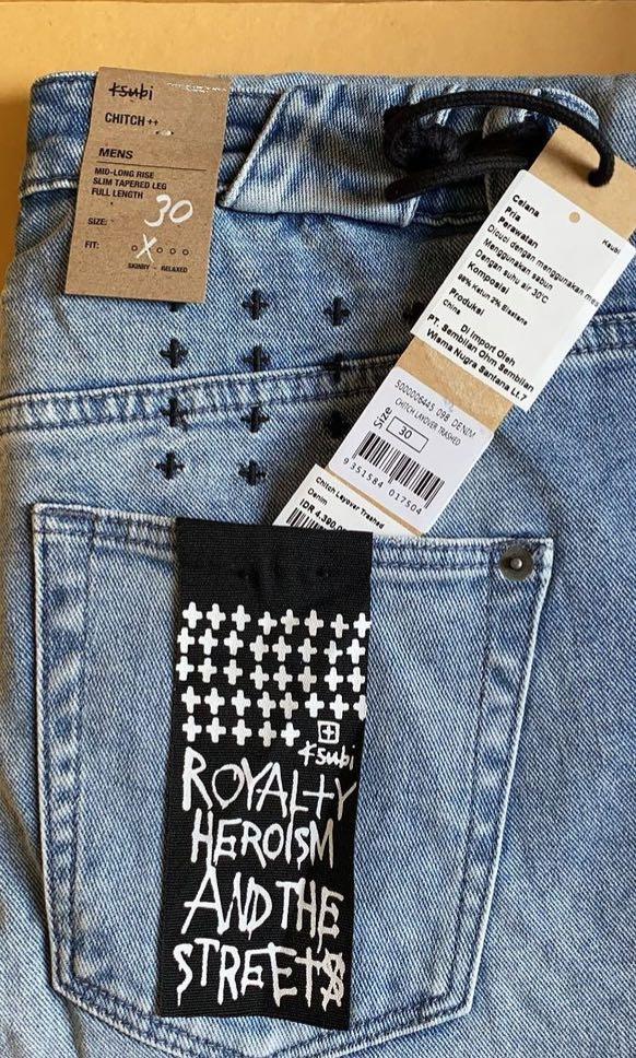 Celana jeans ksubi originals, Fesyen 