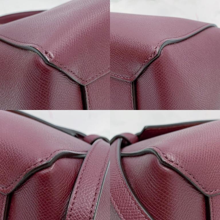 New celine belt bag micro สี light burgundy