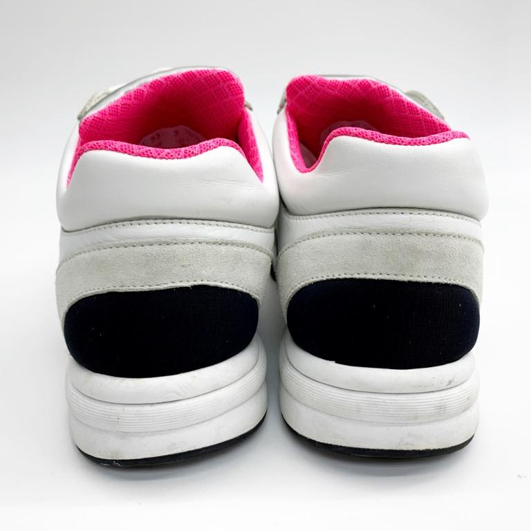 CHANEL SILVER PINK SNEAKERS 217022781