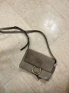 mini vertical cabas celine in textile with sulky print and calfskin