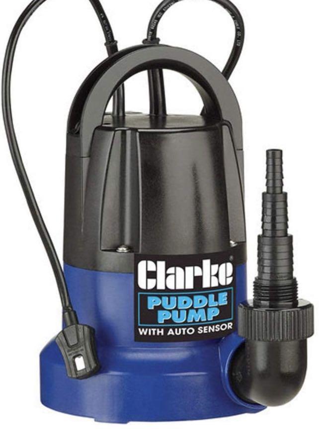 Clarke PSP105 Puddle Pump With Auto Sensor , water pump , puddle pump