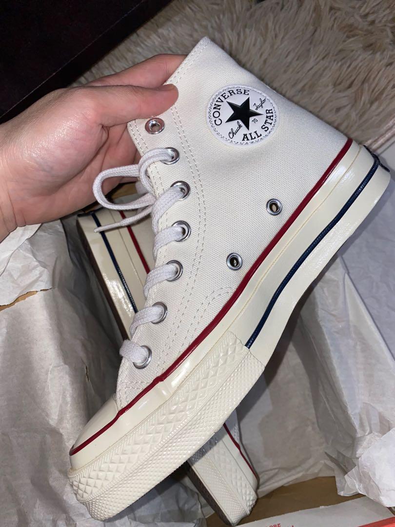 Converse chuck taylor white high cut on sale